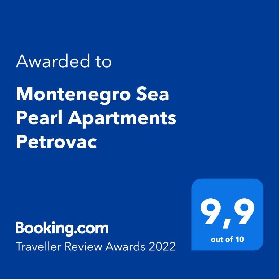 Montenegro Sea Pearl Apartments Petrovac Luaran gambar